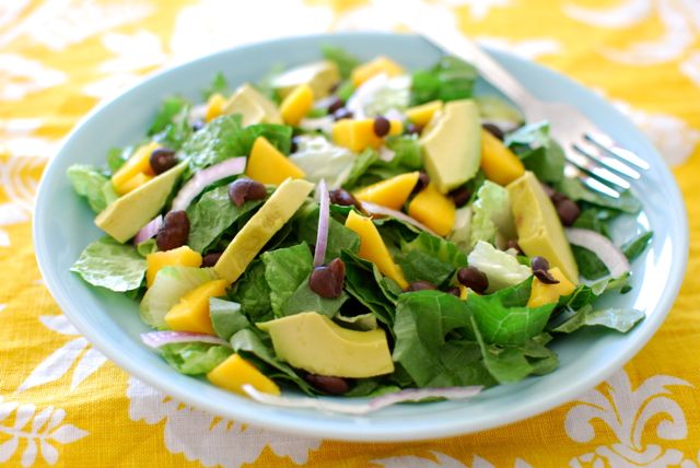 AVOCADO AND MANGO SALAD