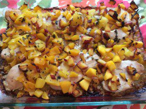 HAWAIIAN INSPIRED MANGO CHICKEN