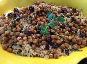 QUINOA WITH CHICKPEAS