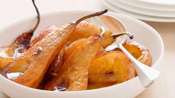 DELICIOUS BAKED PEARS