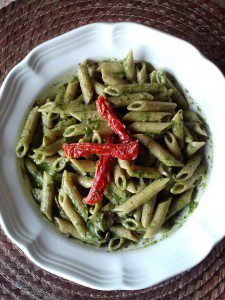 DANDELION PESTO PASTA