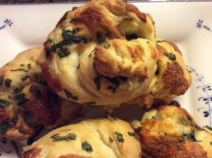 KALE AND ASIAGO KNOTS