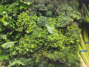 ELLASARA’S BROCCOLI RABE STIR-FRY WITH PLUM TOMATO SAUCE