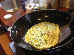 ZUCCHINI OMELET