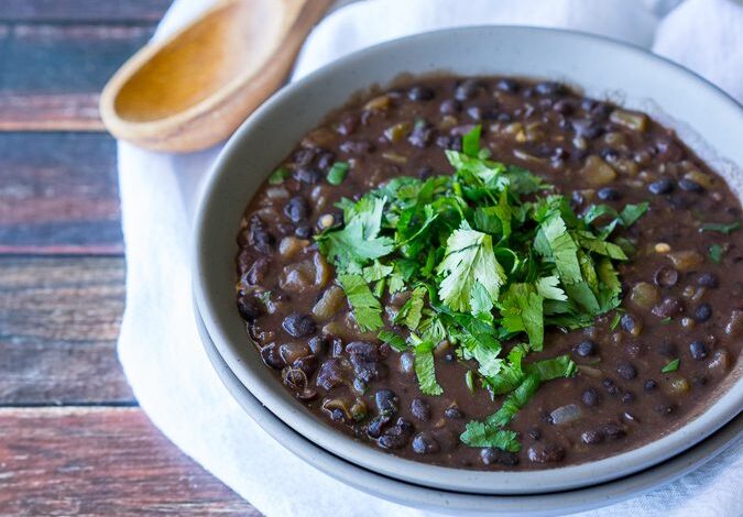 BLACK BEAN SOUP