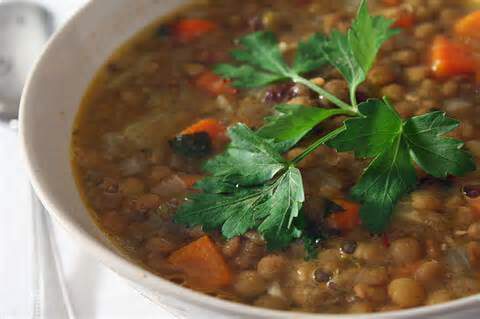 HEARTY LENTIL SOUP