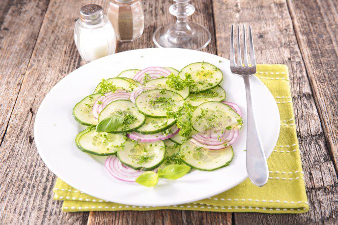 CUCUMBER AND ONION SALAD