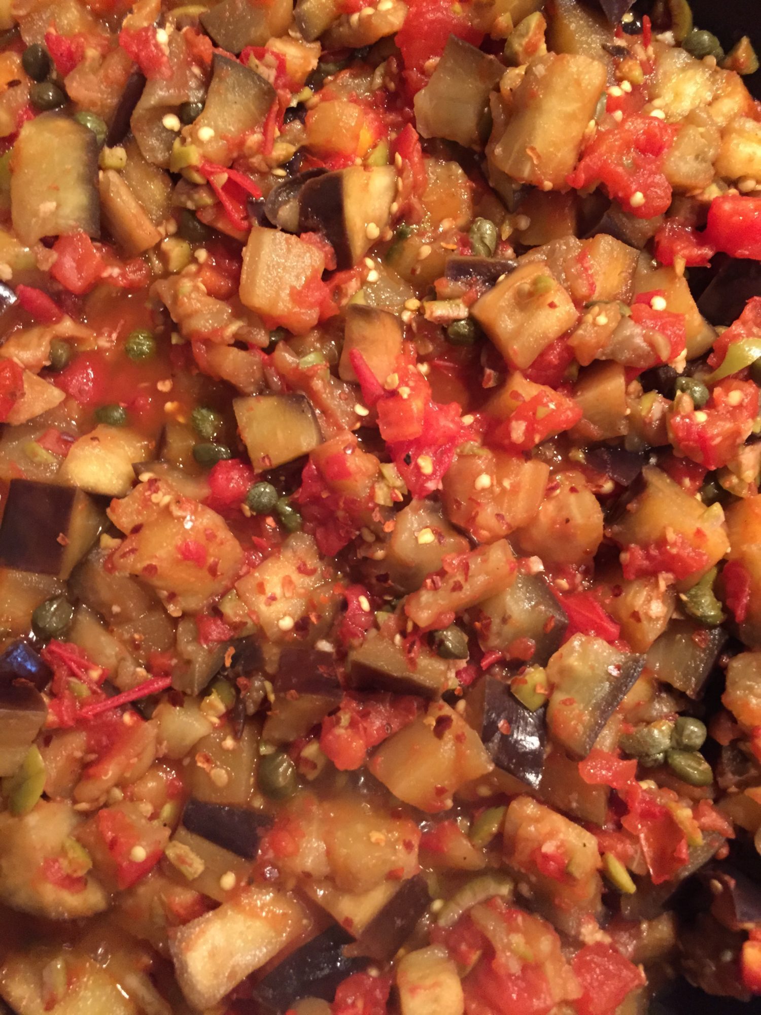 Eggplant and healthy Liver