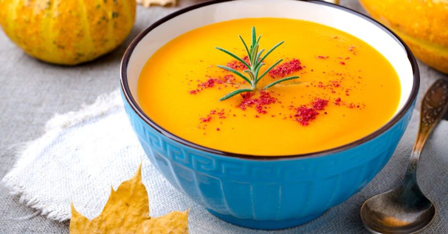 SAVORY ROASTED BUTTERNUT SQUASH SOUP