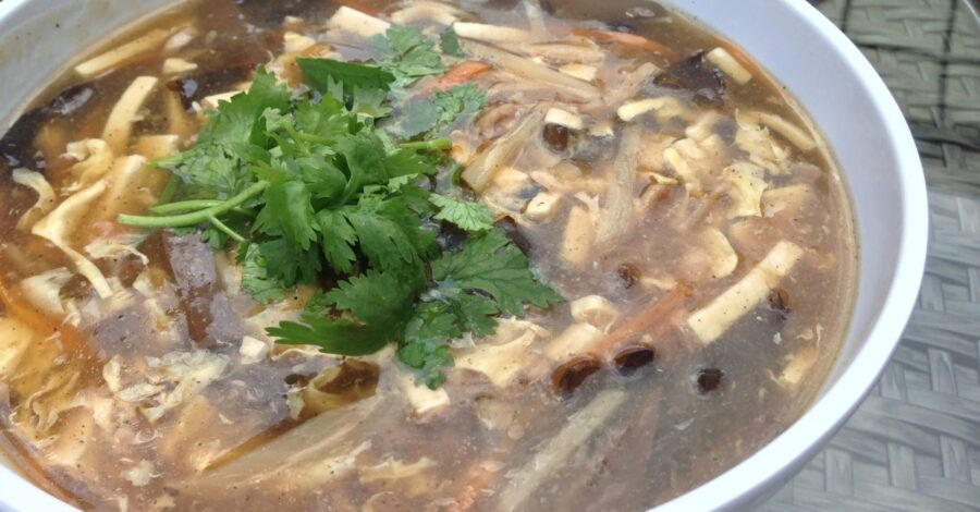 HEARTY HOT AND SOUR SOUP