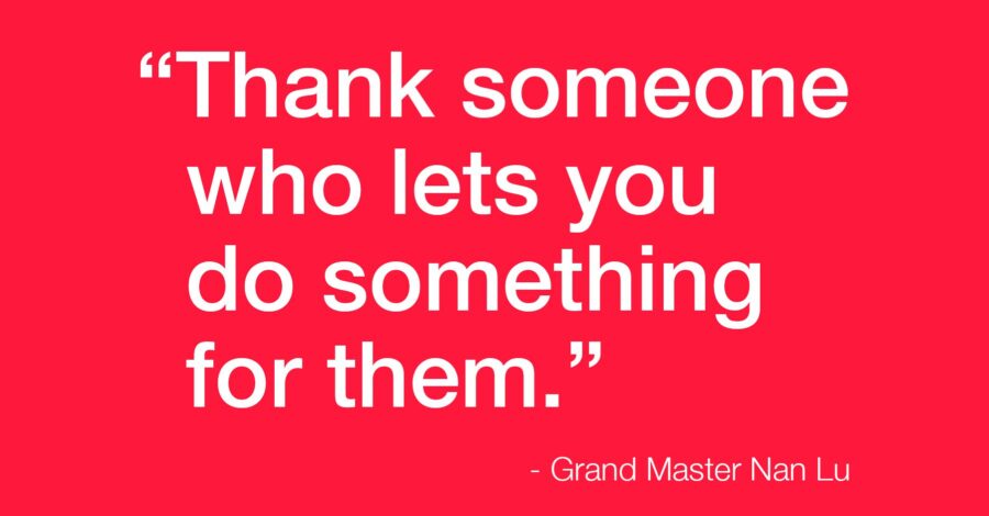 Ask Grand Master Lu: Kindness