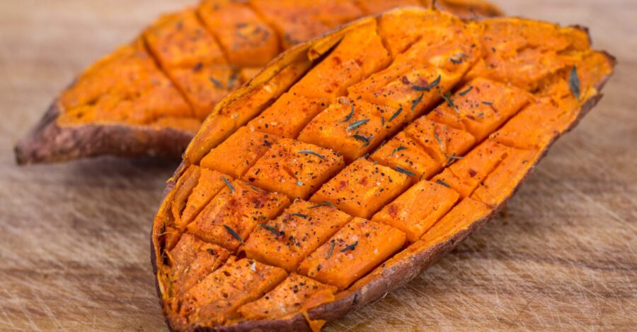 BAKED SWEET POTATO