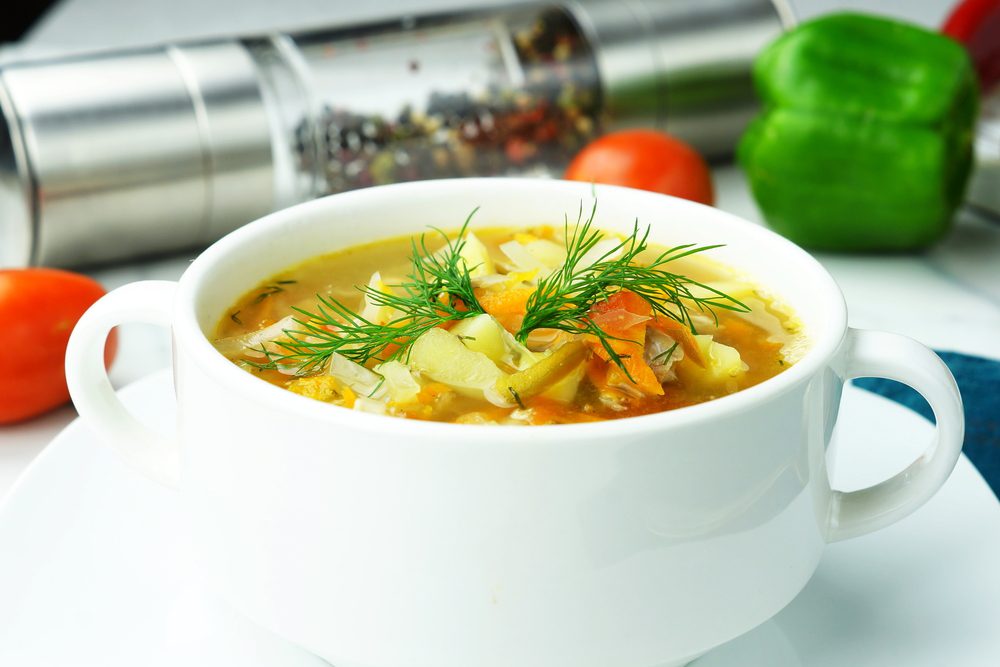 Leftover soup