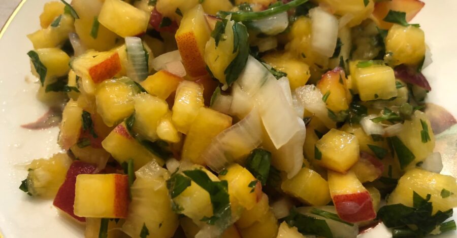 PINEAPPLE PEACH SALAD