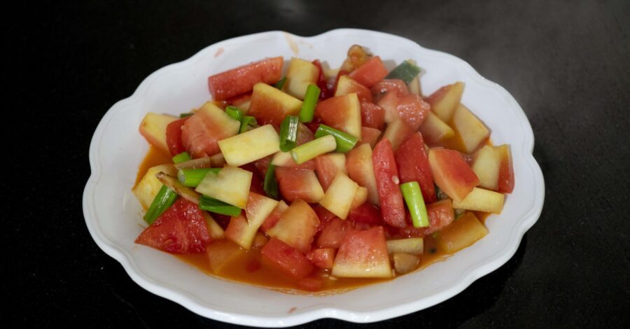 WATERMELON RIND SAUTE’