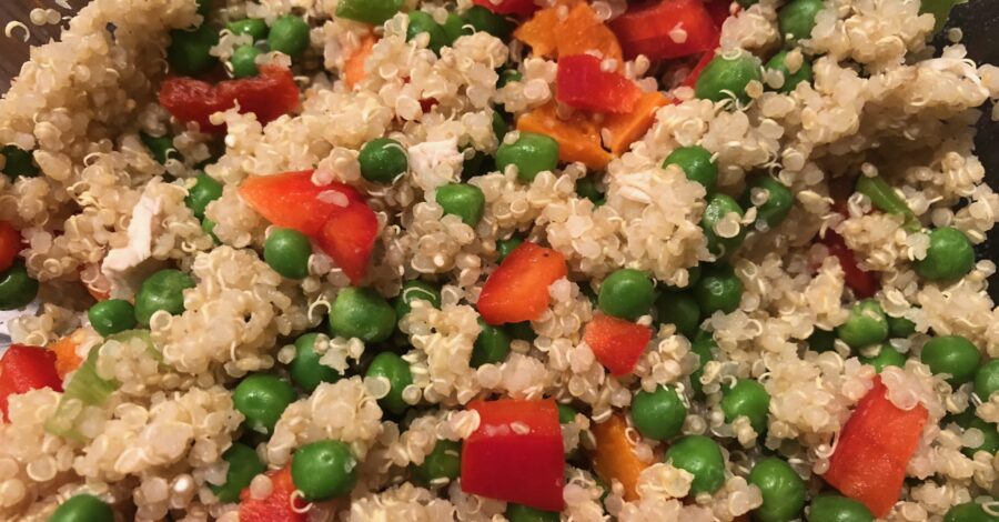 QUINOA BOWL WITH SEASONAL VEGETABLES