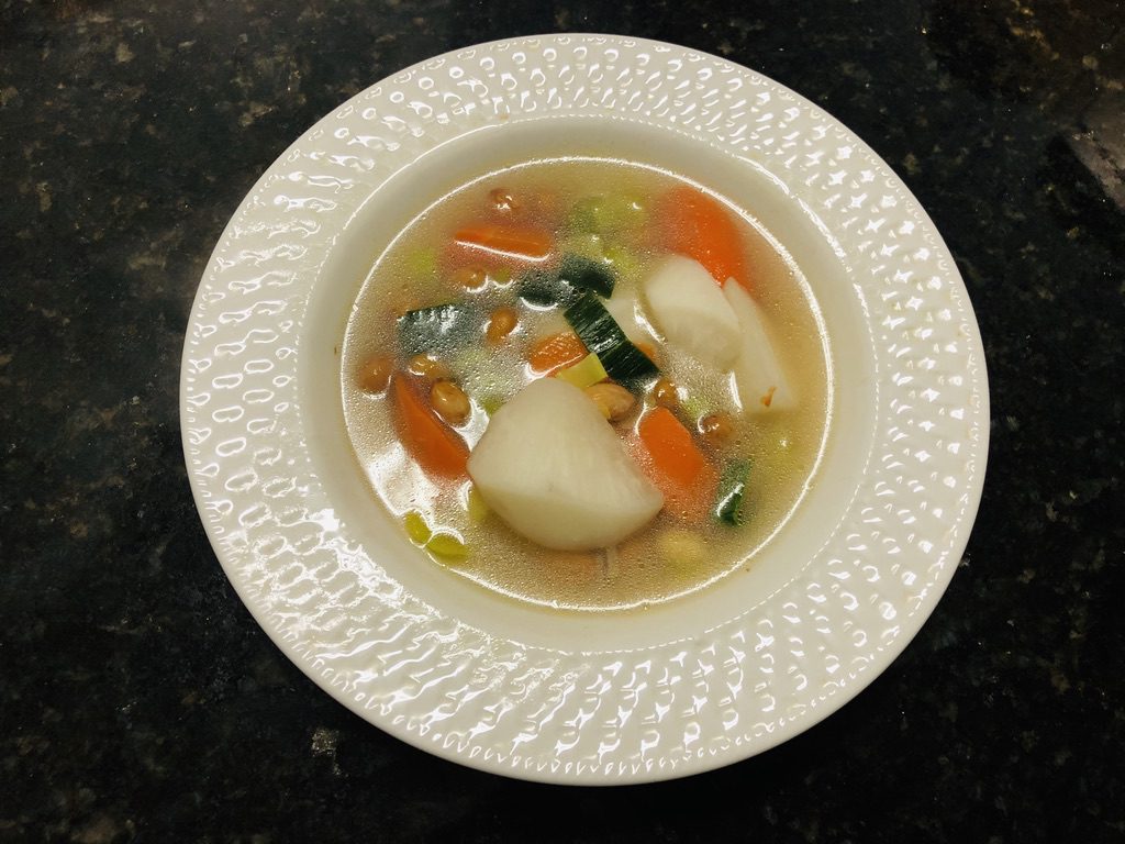 daikon peanut soup