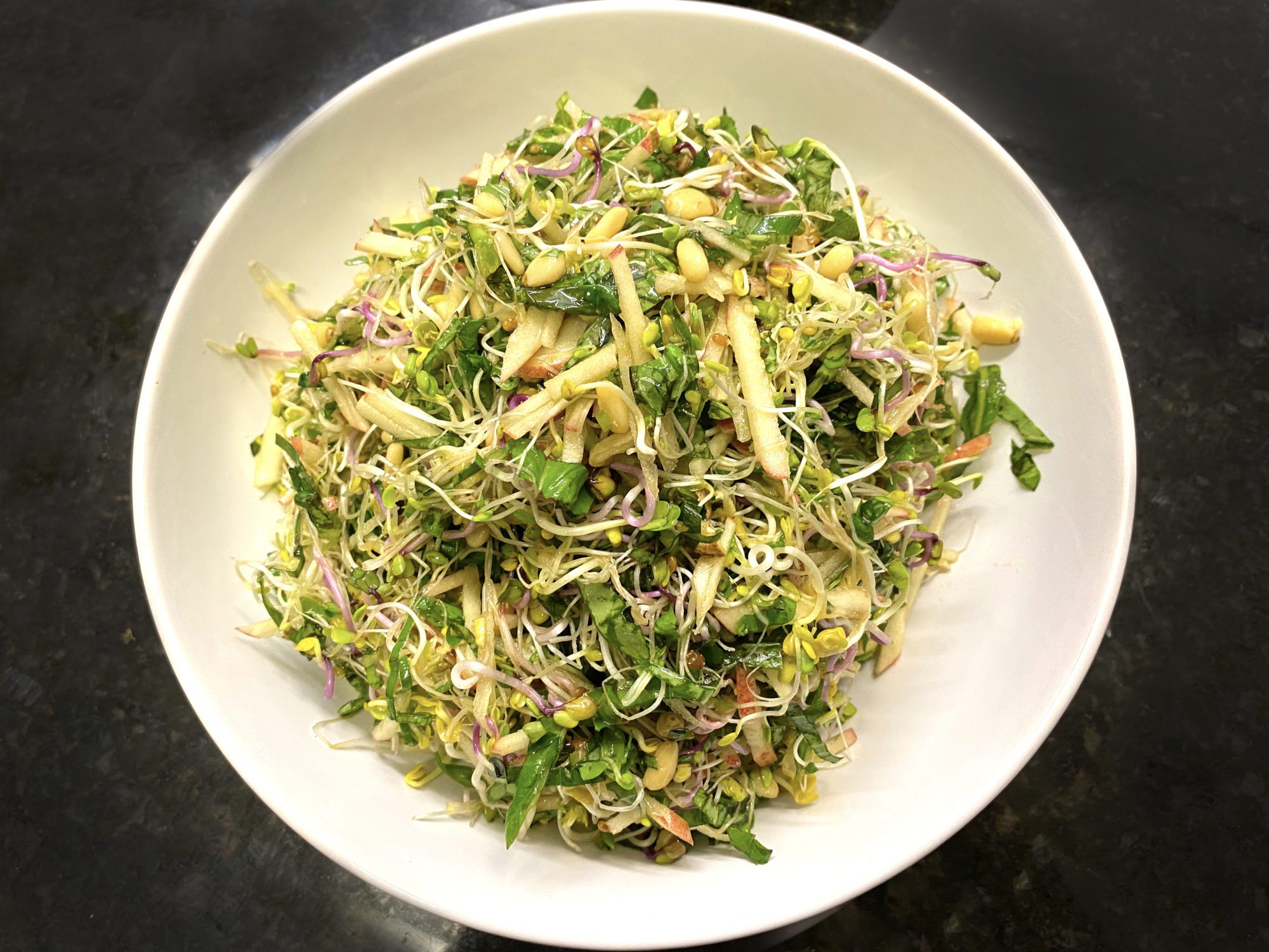Sprouts in a wrap