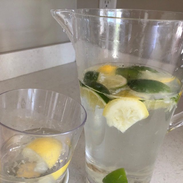 Lemon and Mint Water