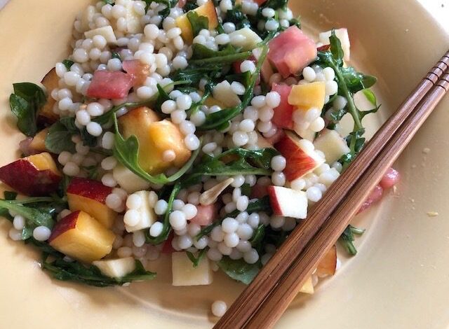 WARM LEAFY GREEN SALAD