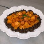 Fall Cooking: Black Lentils and Roasted Butternut Squash