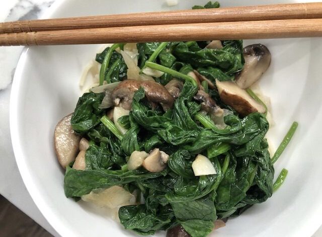 GREENS IN A RICE BOWL