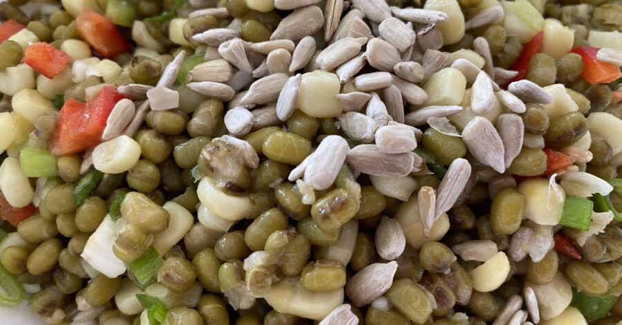 SUMMERY MUNG BEAN SALAD