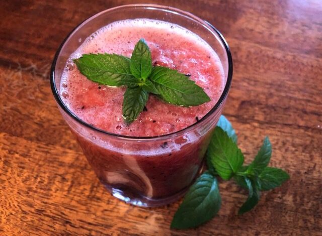 BLUEBERRY MELON SMOOTHIE