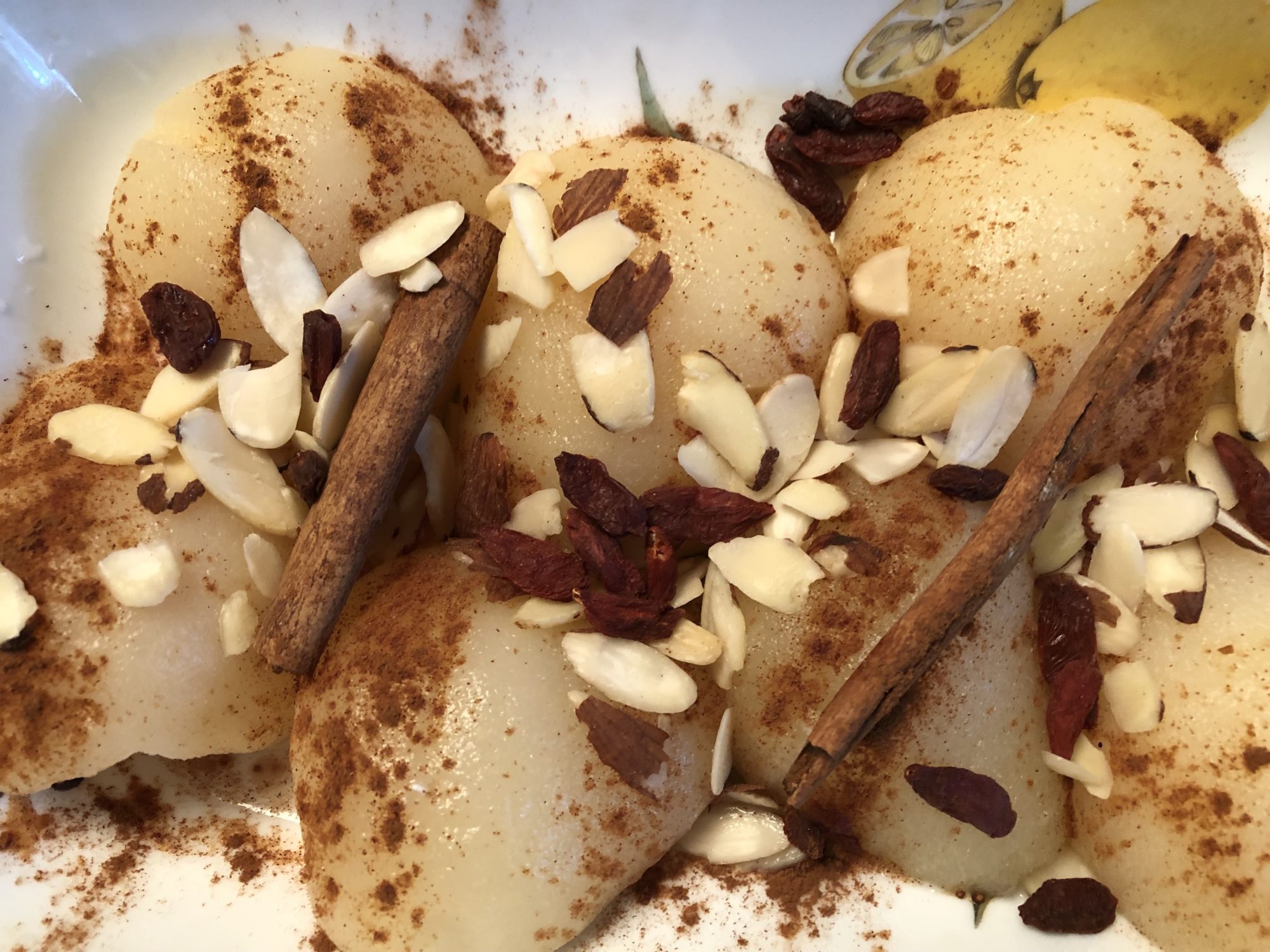 cinnamon pears