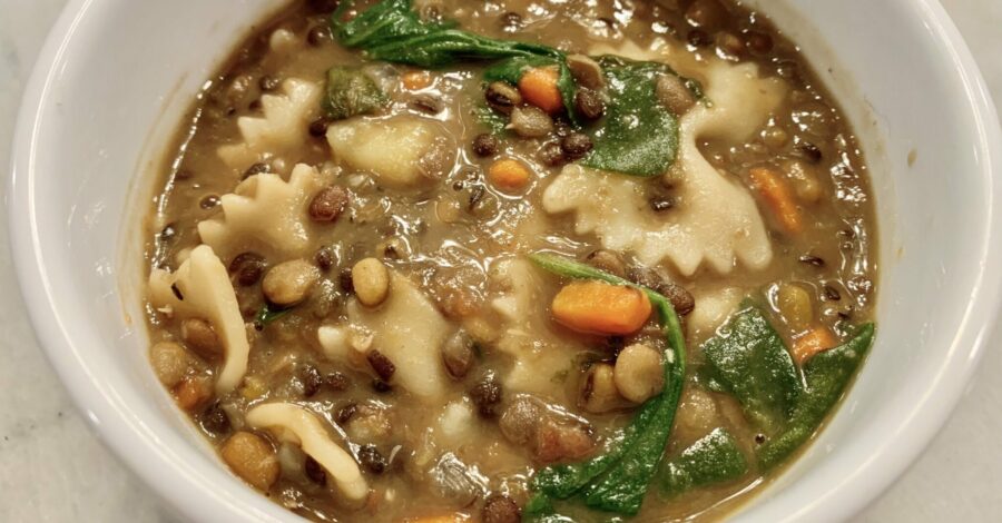 Winter Cooking: Hearty Lentil and Mung Bean Soup