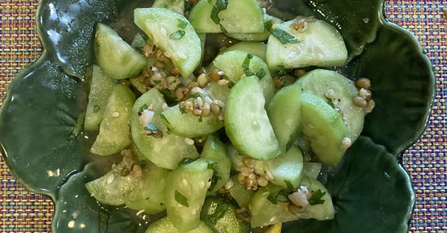 CLYDE’S CUCUMBER SALAD