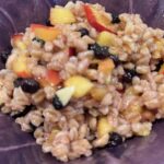 Summer Cooking: Farro Fruit Salad