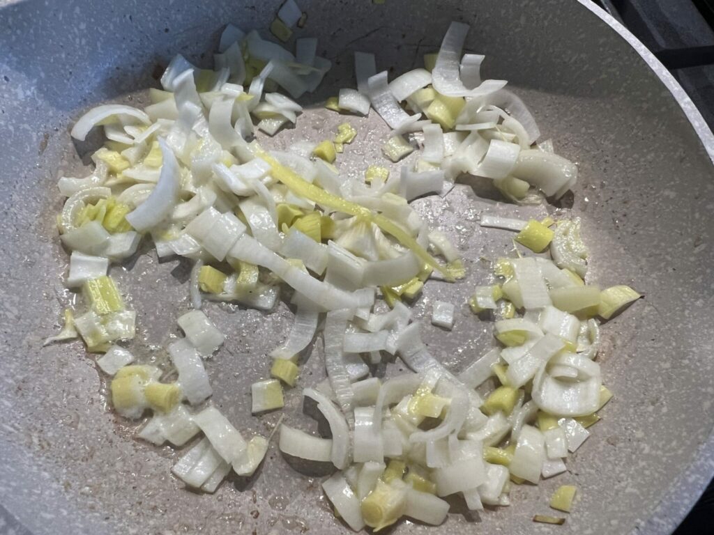 Saute onions