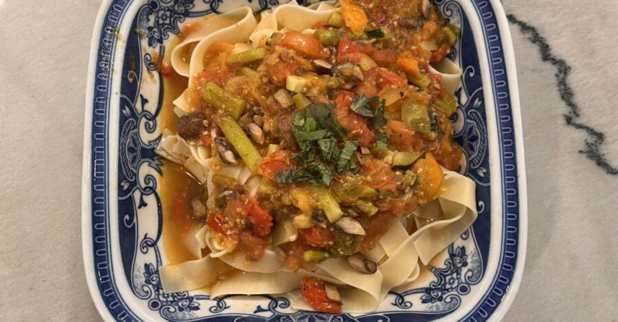 Creative Cooking: Sauteed Veggie Pasta