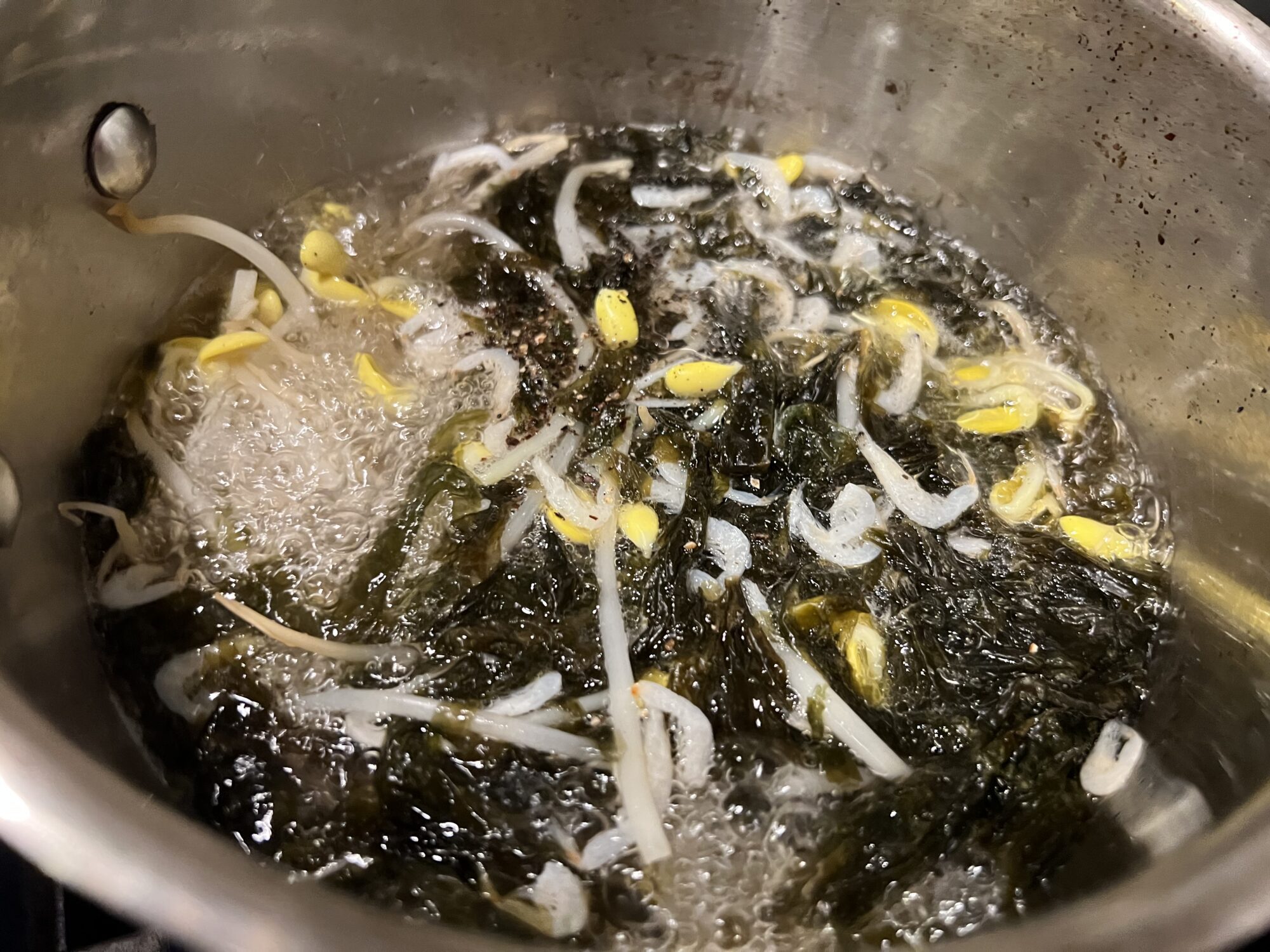 seaweed sprout soup