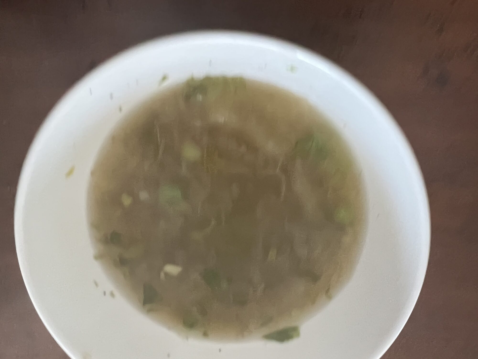 Eggplant mashed soup