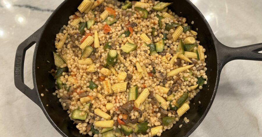 Spring Transition Cooking: Veggie Couscous