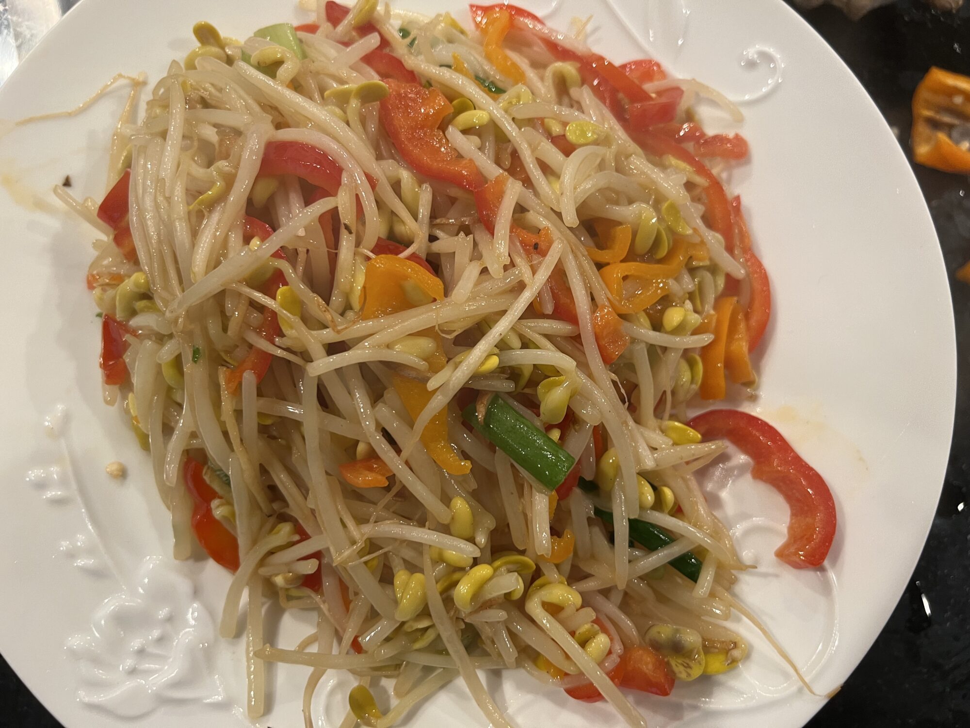 mung bean saute