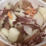 potatoes with radicchio