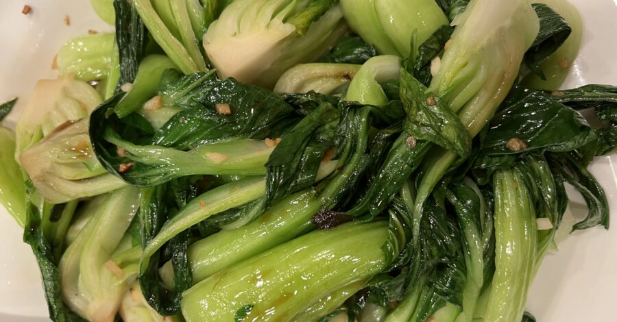 BOK CHOY STIR-FRY