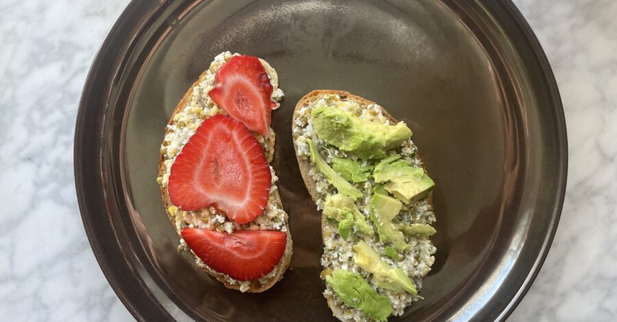MUNG BEAN MINT TOAST